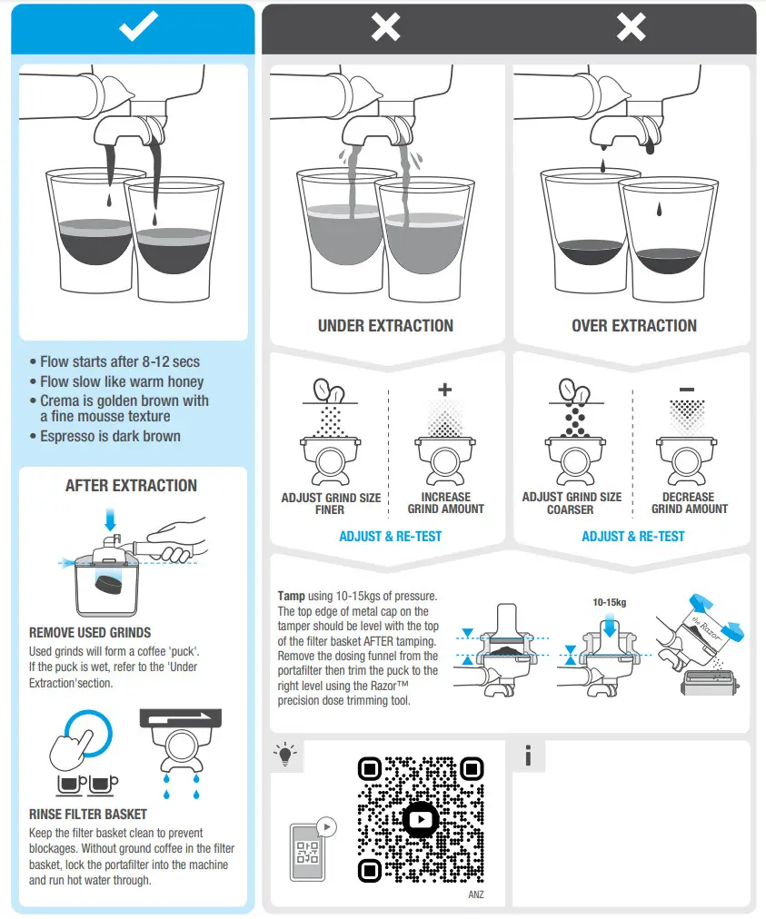 Breville BEA503 the Puck Sucker Espresso Coffee Maker - Figure 16