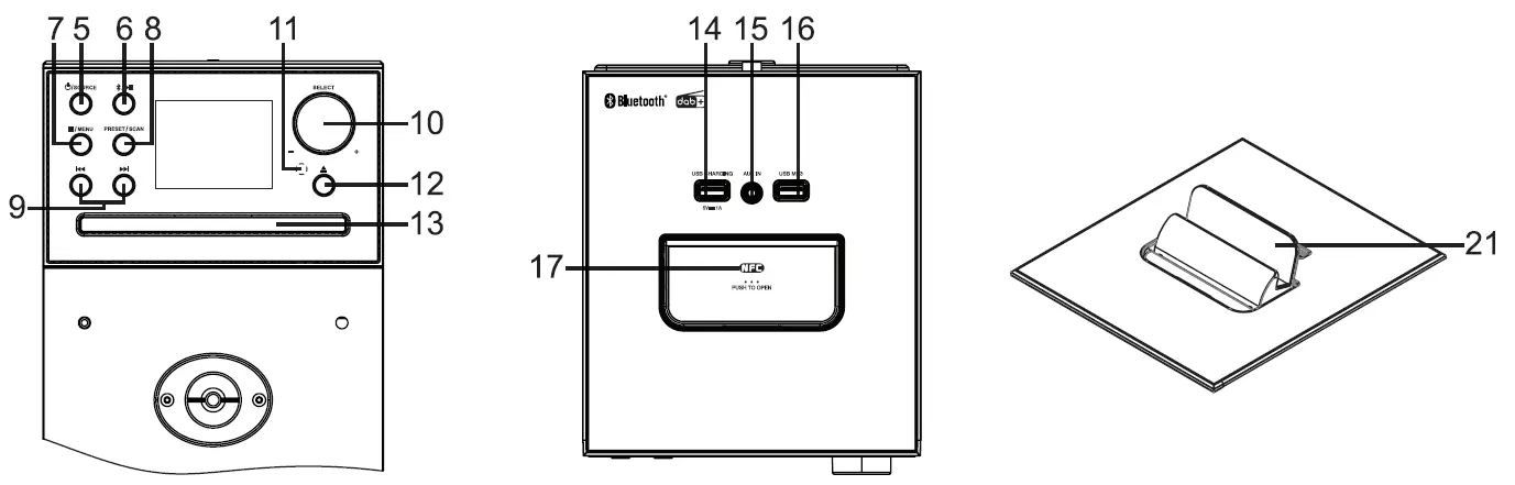 muse M-1380DBTW Bluetooth Tower Speaker 2
