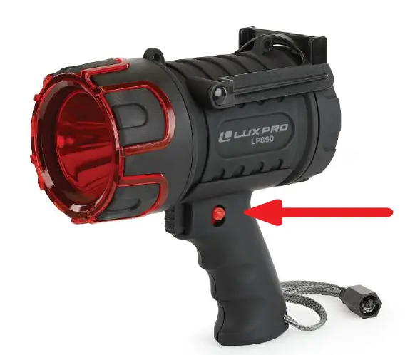 LUXPRO LP 880 Rechargeable LED Spotlight 2