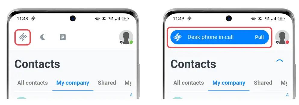 Apps HiHi Connect 2 App User - Navigation