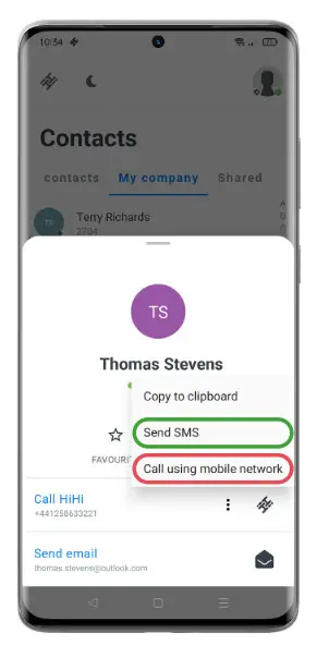 Apps HiHi Connect 2 App User - mobile anfothdfdfgger
