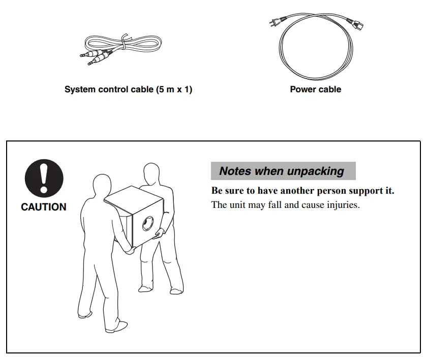 YAMAHA NS-SW1000 Subwoofer Black Piano Finish 1