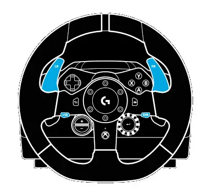 logitech G923 Trueforce Racing Wheel - fig 10