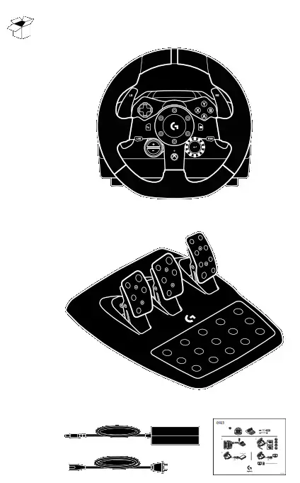 logitech G923 Trueforce Racing Wheel - fig