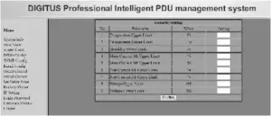 1.2.4 Alarm value setting Interface