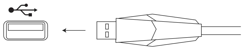 LASER M601 RGB Lightweight Gaming Mouse - PRODUCT DIAGRA 1