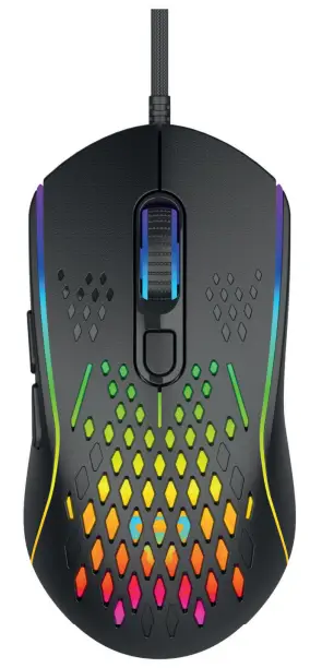 LASER M601 RGB Lightweight Gaming Mouse