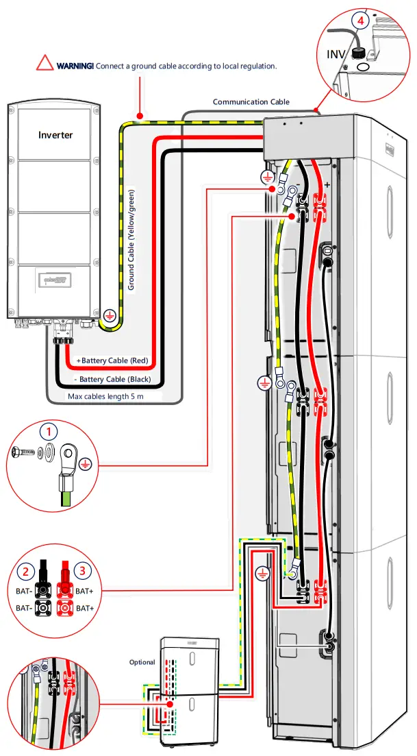 Solar edge BAT 05K48 Home Battery Low Voltage - 5