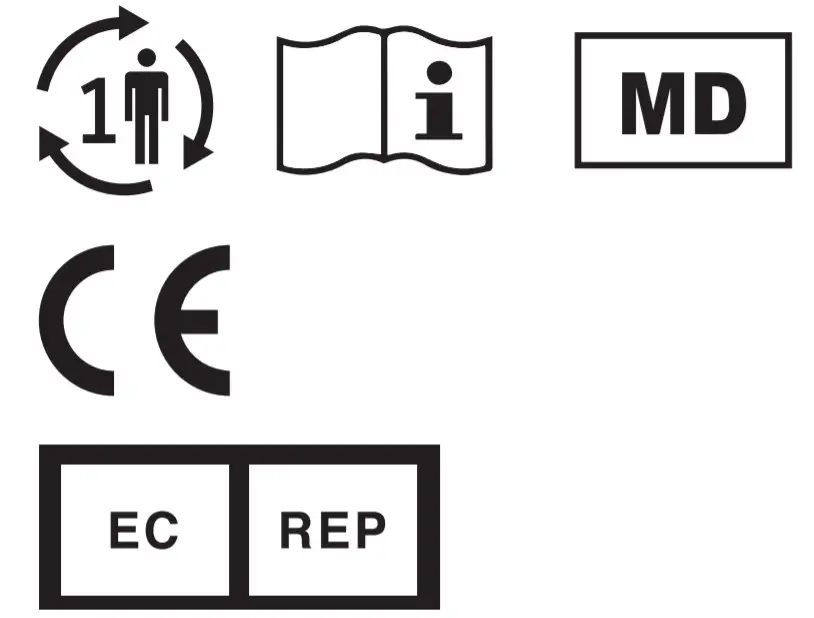 DJO Mesh HeelElbow Protector - multi icon