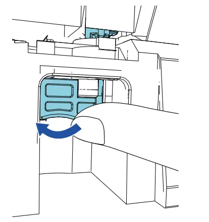 Fujitsu fi 760PRB Imprinter - Inside 12