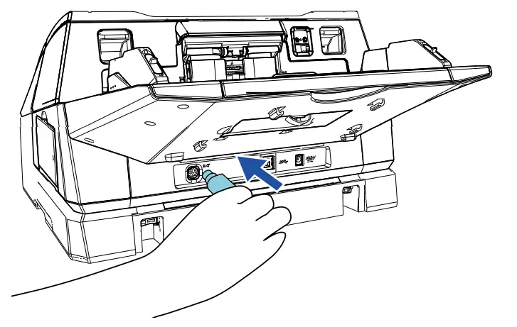 Fujitsu fi 760PRB Imprinter - Inside 12