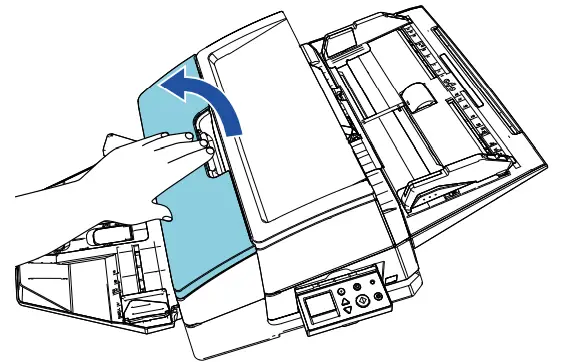 Fujitsu fi 760PRB Imprinter - Inside 15