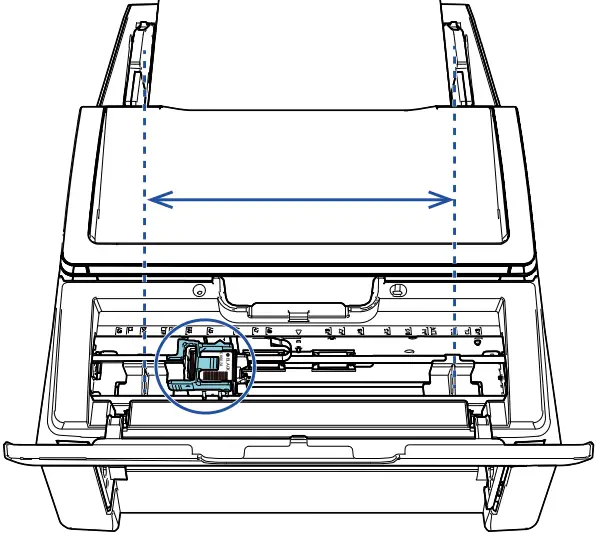 Fujitsu fi 760PRB Imprinter - Inside 24