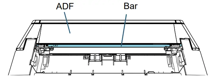 Fujitsu fi 760PRB Imprinter - Inside 3