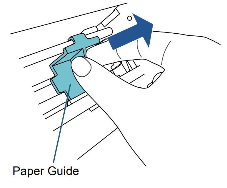 Fujitsu fi 760PRB Imprinter - Inside 34