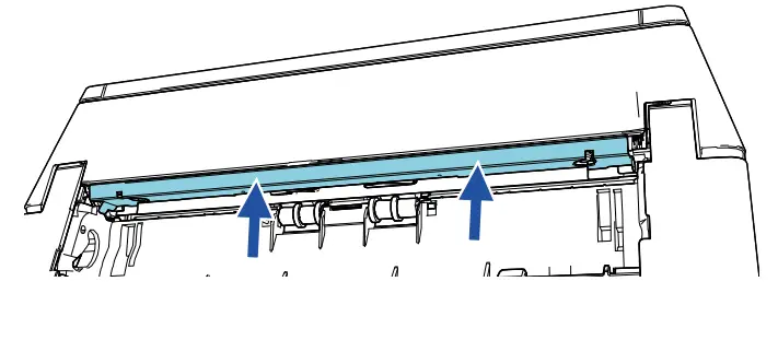Fujitsu fi 760PRB Imprinter - Inside 5