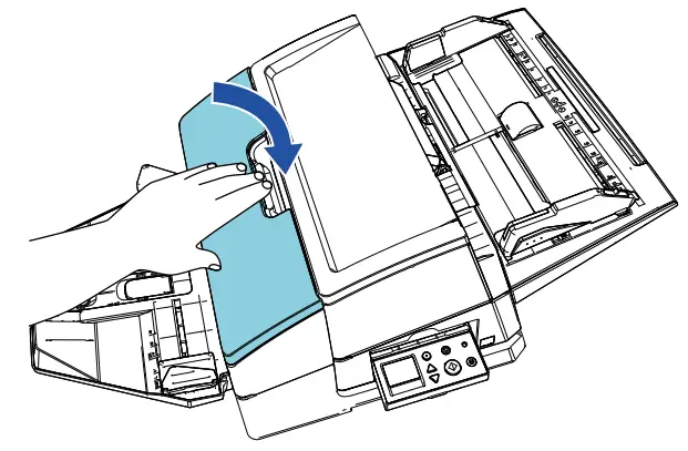Fujitsu fi 760PRB Imprinter - Paper Guides 10