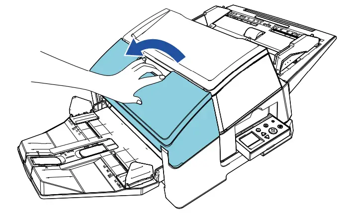 Fujitsu fi 760PRB Imprinter - Paper Guides 10