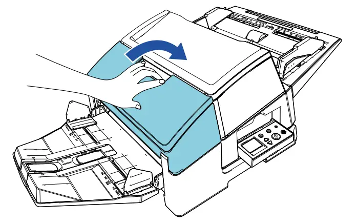 Fujitsu fi 760PRB Imprinter - Paper Guides 14