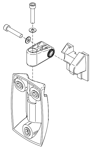 ecler eMOTUS5P eMOTUS5PB Surface Mount Cabinets Powered Loudspeakers Stereo Kit - Fig