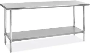 ULINE Stainless Steel Worktable