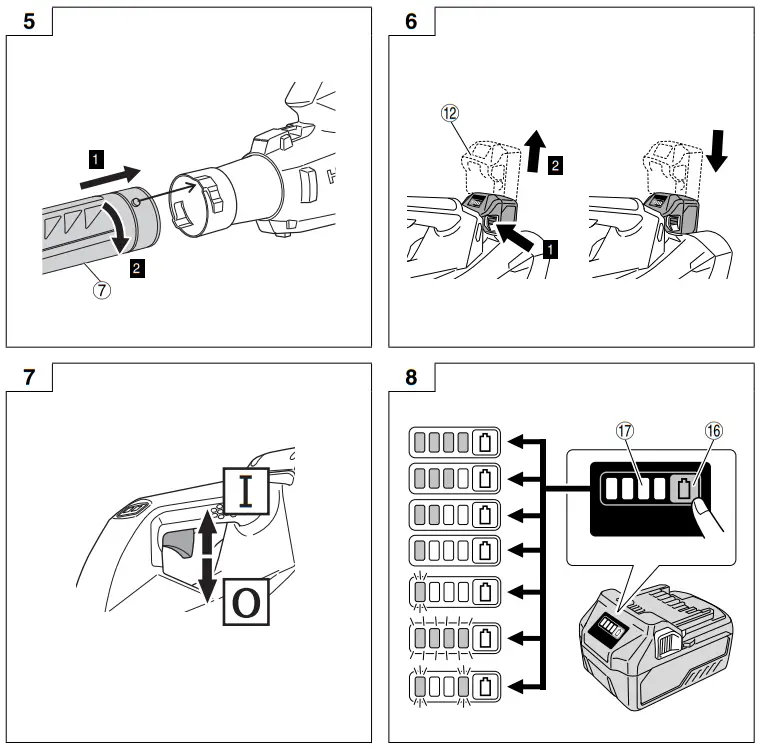HiKOKI RB 36DA 36V Cordless Blower - 2