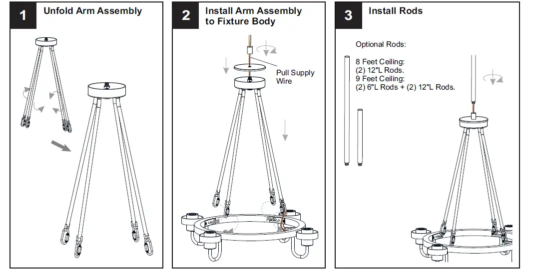 QUOIZEL-MGD5025EK-Marigold 4-Light-Earth-Black-Chandelier-FIG- (4)