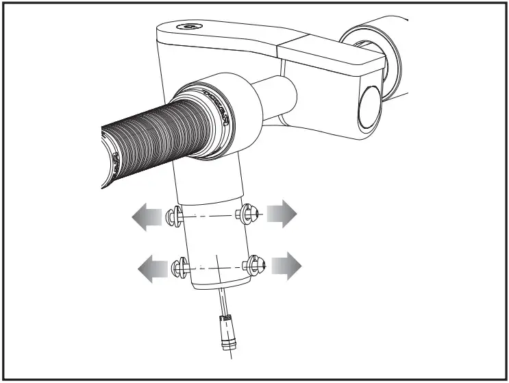 Razor C25 SLA Handlebar Kit - Figure 1