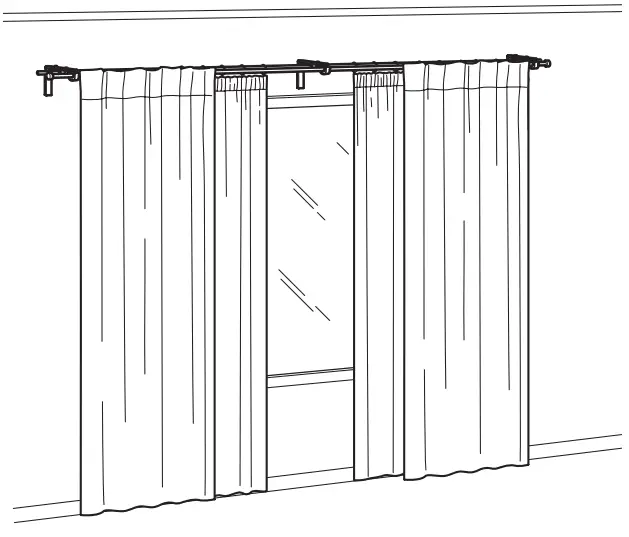 IKEA Betydlig Wall Celling Braket --