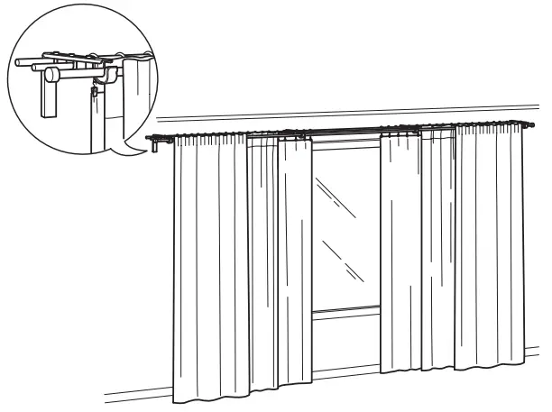 IKEA Betydlig Wall Celling Braket --A large