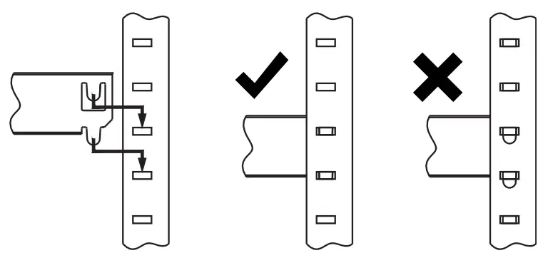 BASETech 1750kg Adjustable Corner Shelf Unit Assembly