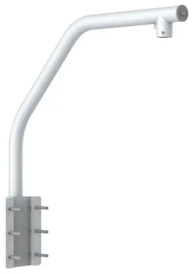 advidia M-PARAPET PTZ Dome Gooseneck Bracket Mount-fig1