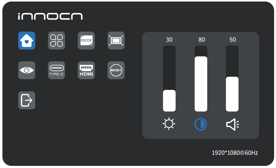 INNOCN 13K1F 13.3 Inch OLED Portable Monitor - Home