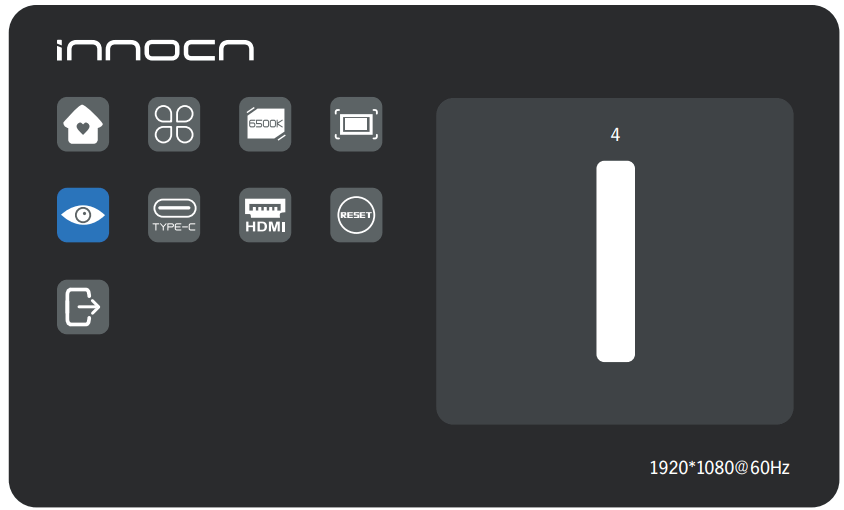 INNOCN 13K1F 13.3 Inch OLED Portable Monitor - protection level