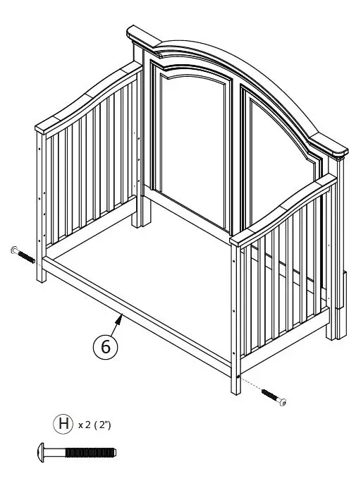 evolur-905-5-In-1-Convertible-crib-Aged-White-fig-5