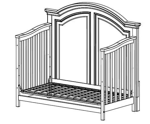 evolur-905-5-In-1-Convertible-crib-Aged-White-fig-8
