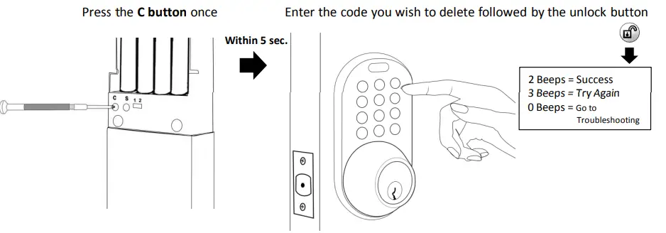 MiLocks BXF-02OB Digital Deadbolt Door Lock-3