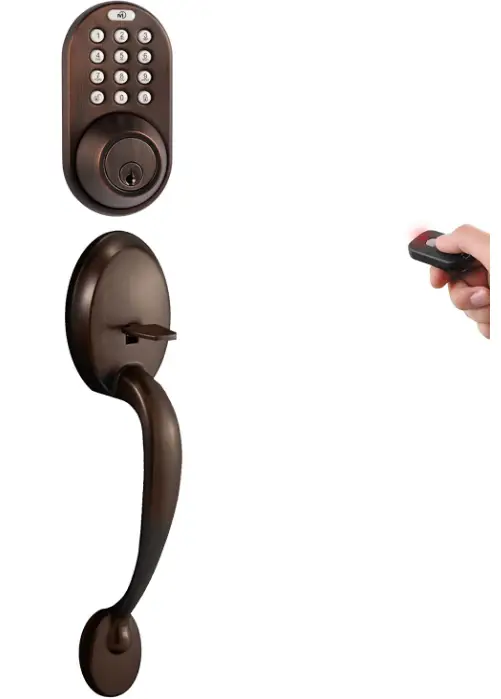 MiLocks BXF-02OB Digital Deadbolt Door Lock-product