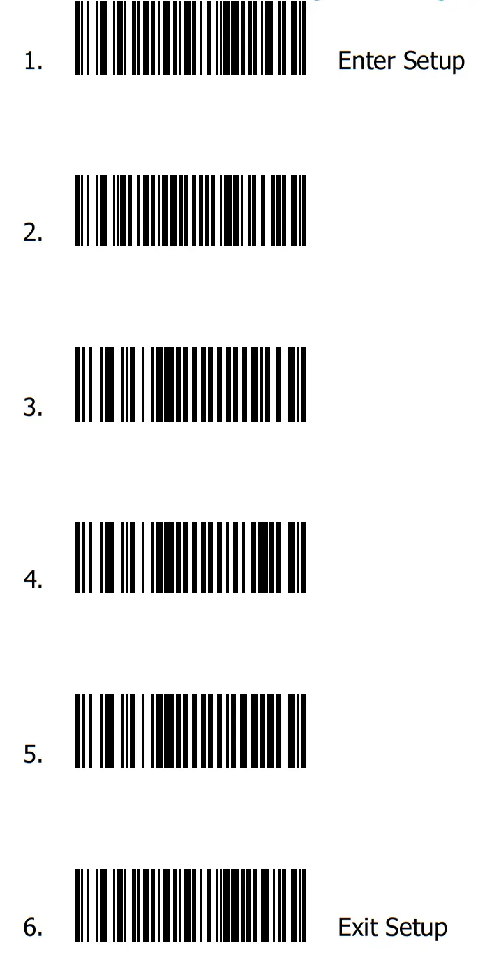 renkforce iCR6307AS Rioscan CCD Barcode Scanner - bar code 16