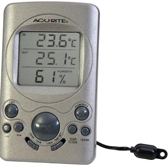 ACURITE 00215 LCD Display Digital Humidity Thermometer-FIG1