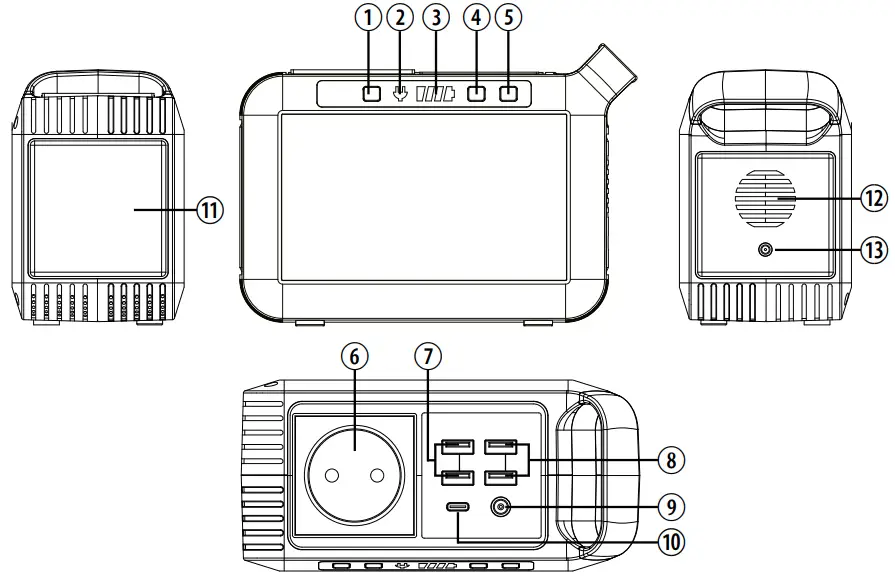 BRESSER 9638100 89Wh Mobile Power Station - fig 7