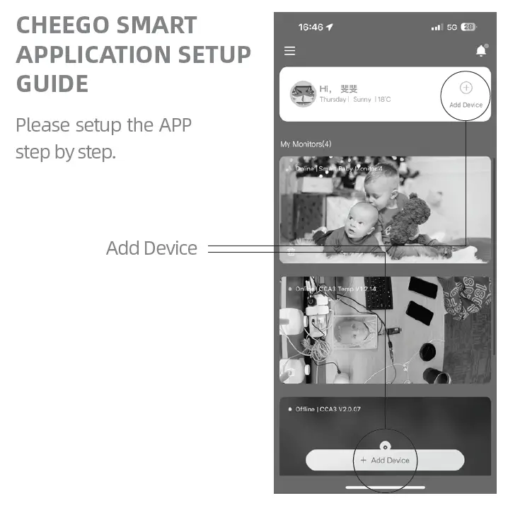 Cheego Orange Series Smart Baby Monitor 7