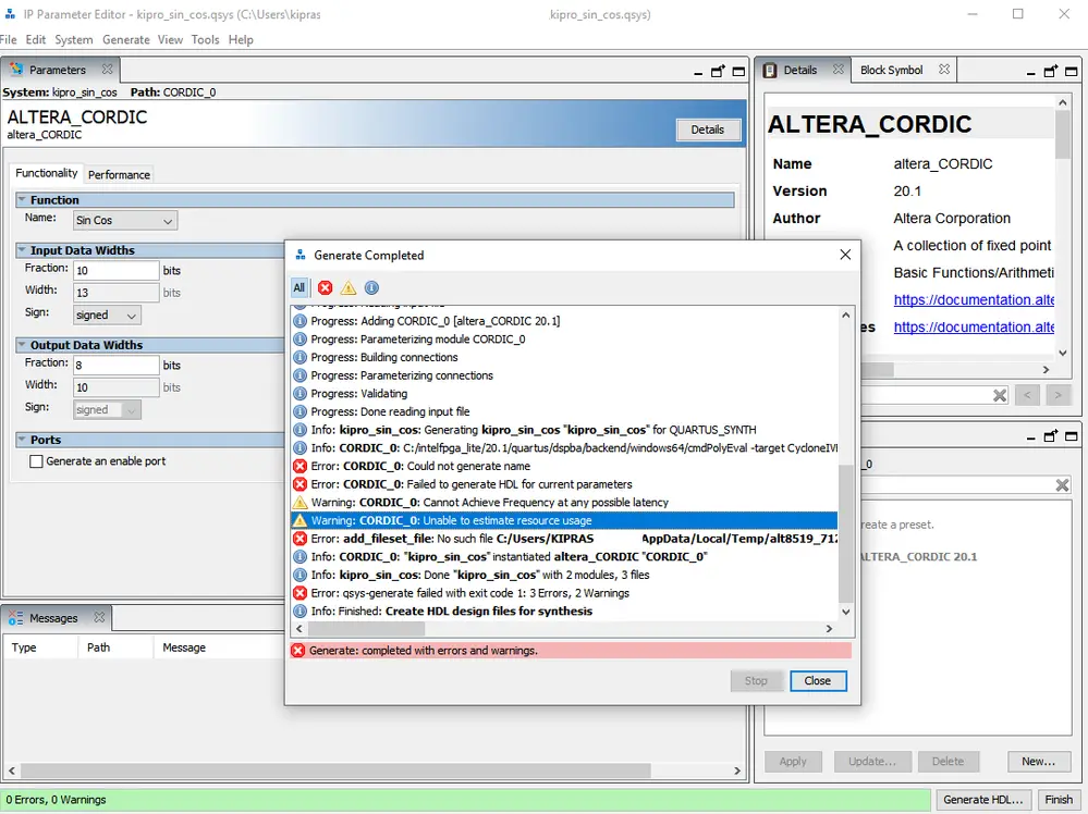 intel-ALTERA-CORDIC-IP-Core-product