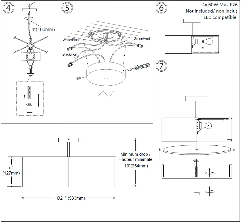 Dainolite-PST-214P-Preston-4-Light-Grey-Modern-Contemporary-Drum-Pendant-Light- (6)