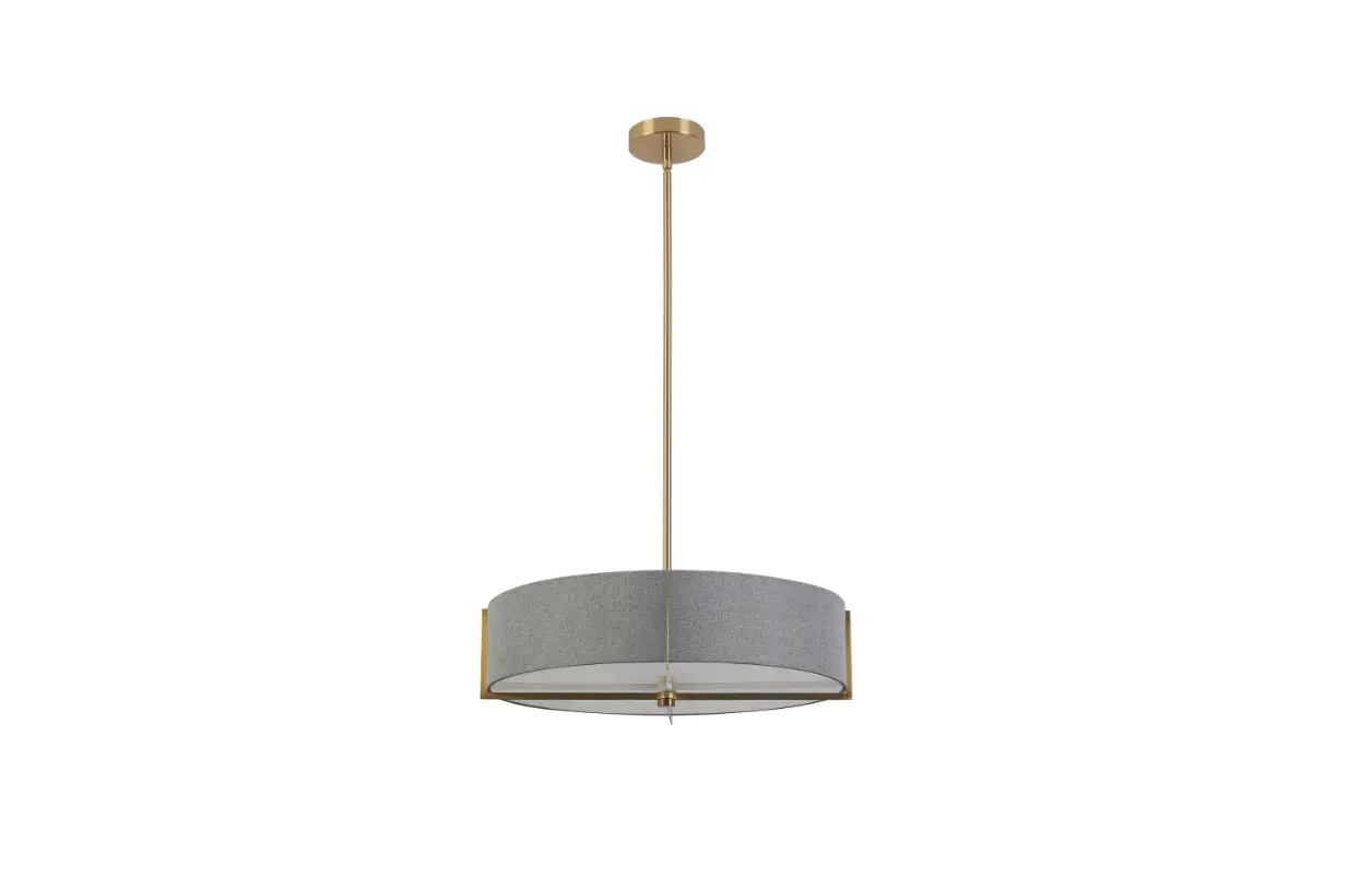 Dainolite Pst-214p Preston 4-light Grey Modern-contemporary Drum Pendant Light Installation Guide Dainolite Pst-214p Preston 4-light Grey Modern-contemporary Drum Pendant Light Installation Guide