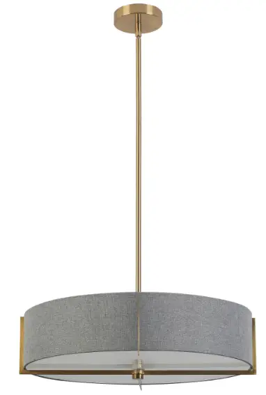 Dainolite-PST-214P-Preston-4-Light-Grey-Modern-Contemporary-Drum-Pendant-Light-PRO