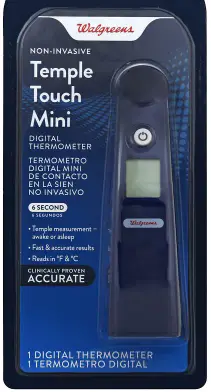 Walgreens Mini Temple Digital Thermometer Manual Walgreens Mini Temple Digital Thermometer Manual