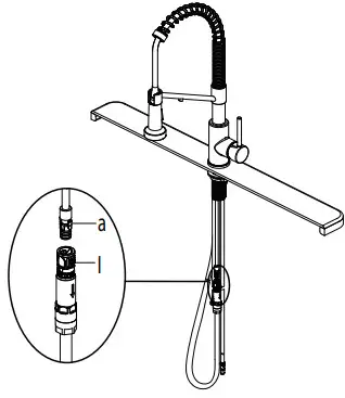 Kraus KFF-1610 Single Handle Filtration Kitchen Faucet-2