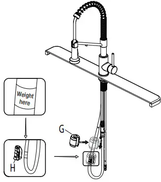 Kraus KFF-1610 Single Handle Filtration Kitchen Faucet-3