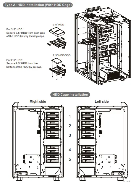 thermaltake CA-1H1-00F1WN-00 The Tower 900 E-ATX Full Tower Super Gaming Computer Case - 07